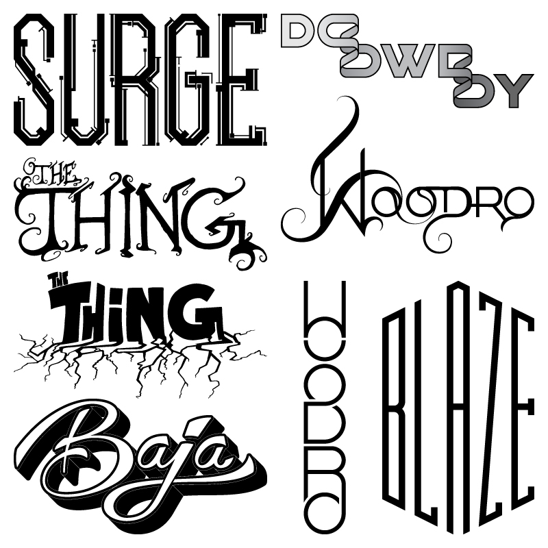 Typographic Collection